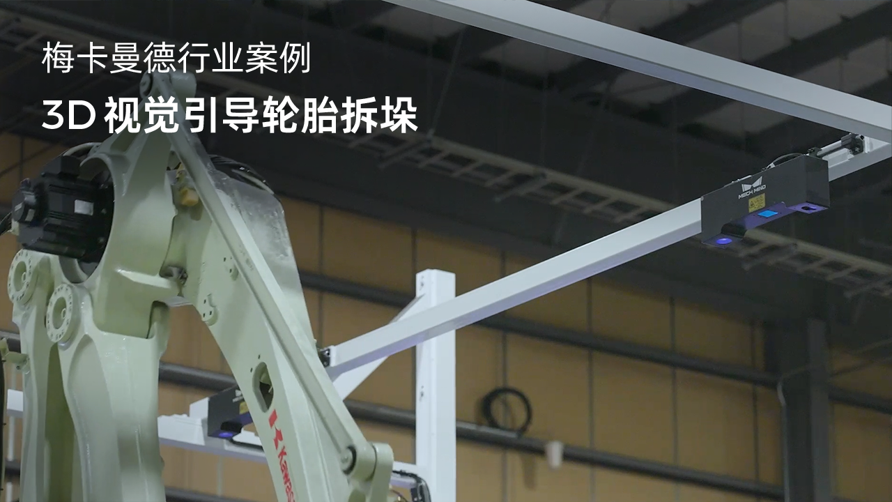 3D視覺引導(dǎo)輪胎拆垛