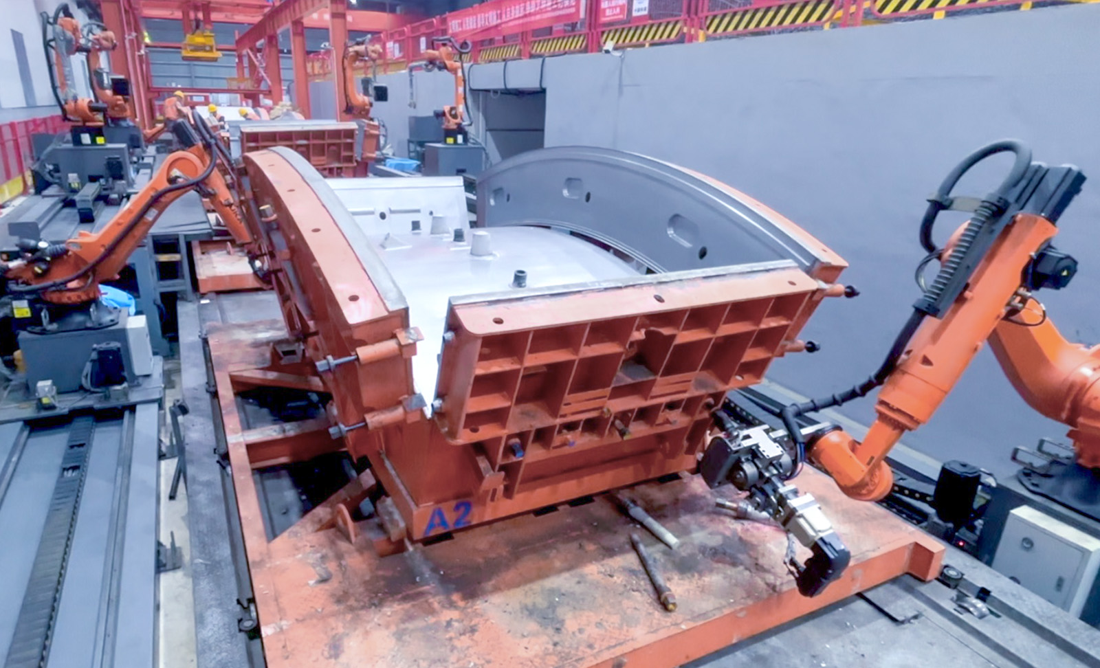 AI視覺(jué)引導(dǎo)模具螺栓高精度擰緊/拆卸 | 某大型工程機(jī)械集團(tuán)