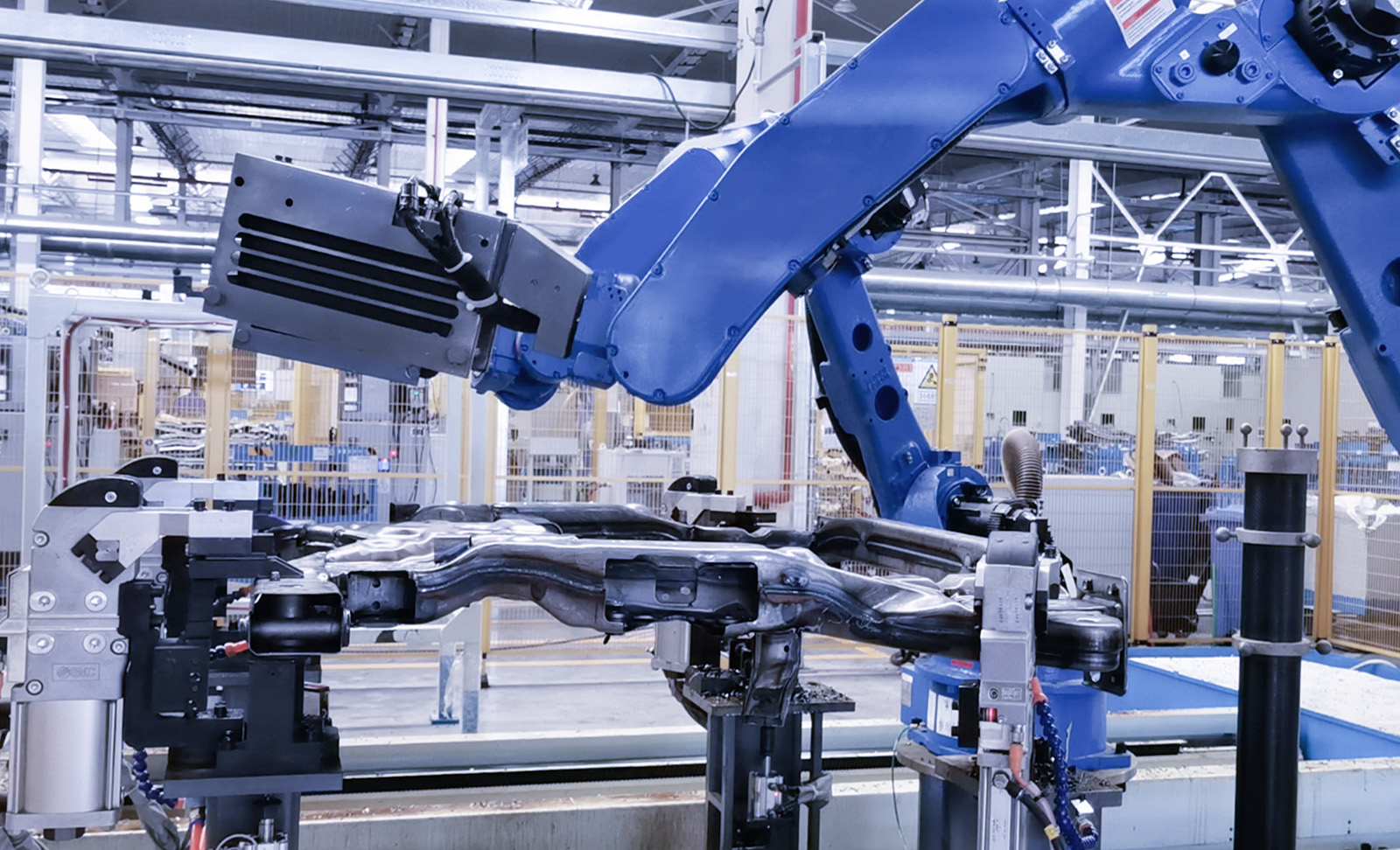 副車架高精度在線測量 | 某大型汽車零部件廠