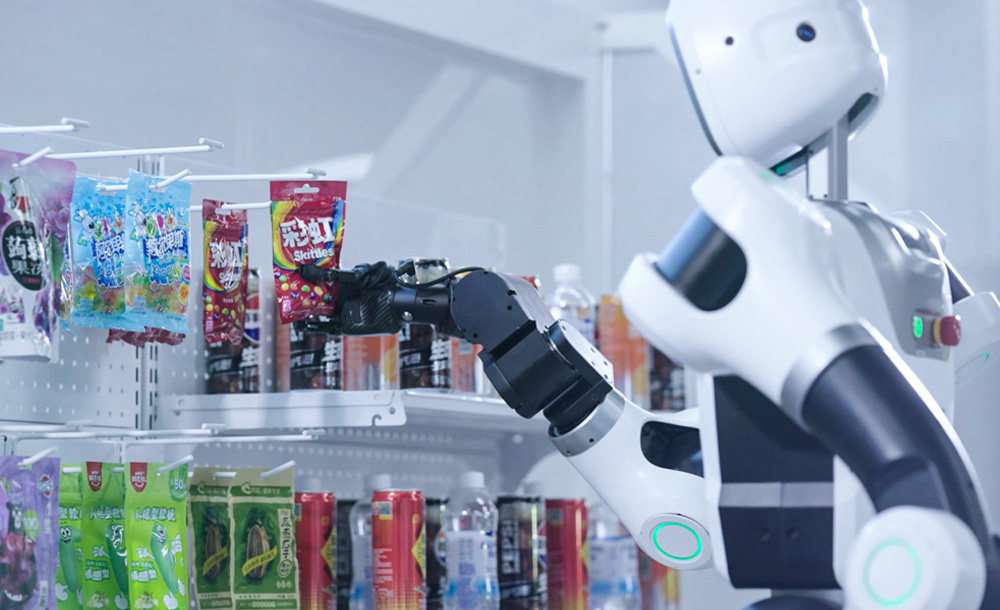 真實(shí)貨品泛化操作，“無人化”自主作業(yè)，梅卡曼德人形機(jī)器人自主取貨方案全新發(fā)布