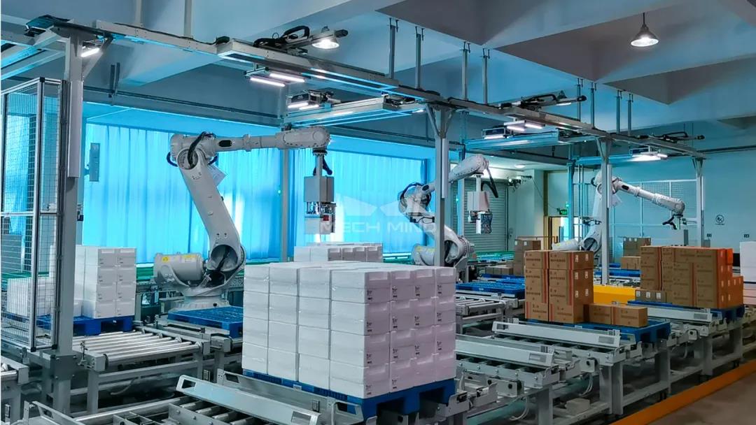 梅卡曼德案例集錦 | 物流行業視覺引導拆碼垛應用 梅卡曼德案例集錦 | 物流行業視覺引導拆碼垛應用