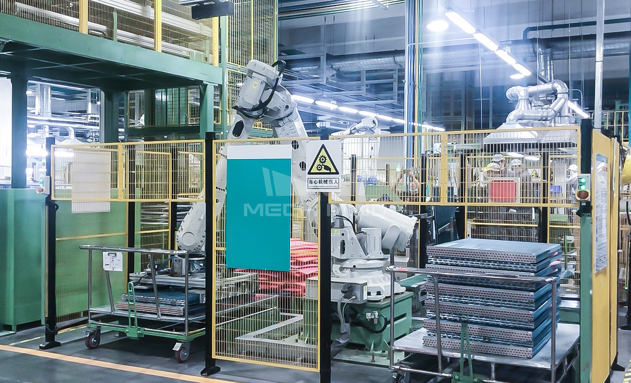 AI視覺引導冷凝器上料 | 某大型空調廠