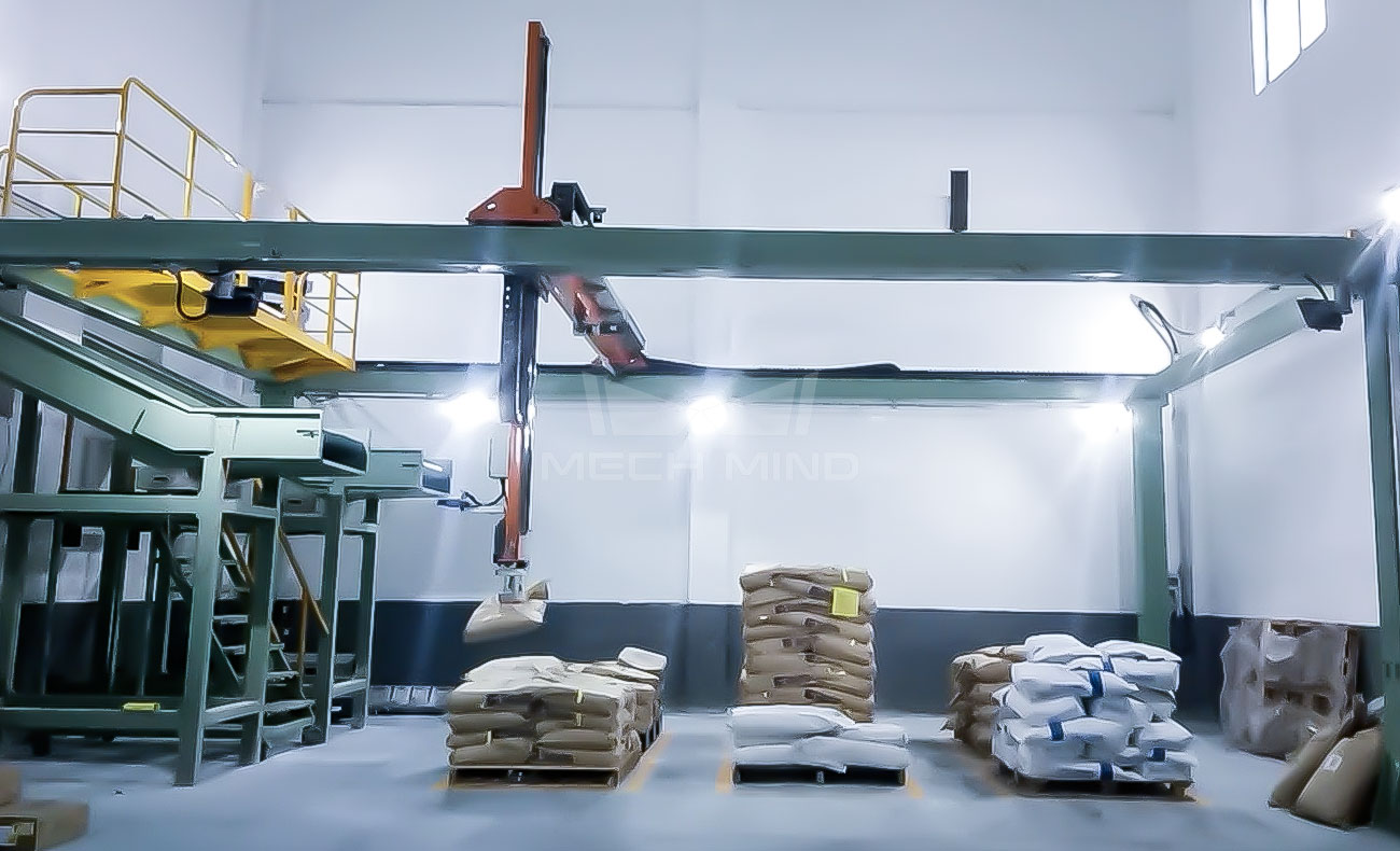 AI視覺引導(dǎo)麻袋拆垛 | 某大型鋼廠